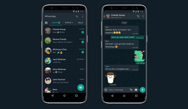 Come installare la modalità scura su WhatsApp  