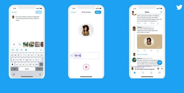Come fare tweet vocali su Twitter  